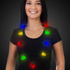 Jumbo Flashing Christmas Lights Necklace - Unique Gift by Exclusive