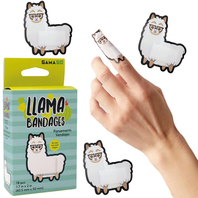 Llama Bandages - Unique Gift by GamaGo