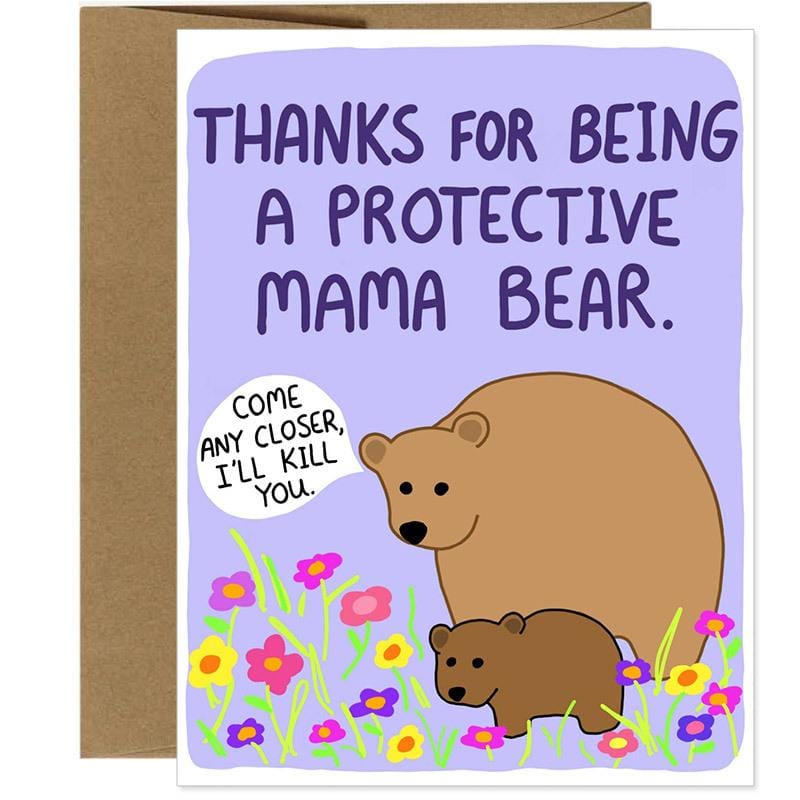 Mama Bear Mother's Day Card - Unique Cards + Gifts – FRIVVY
