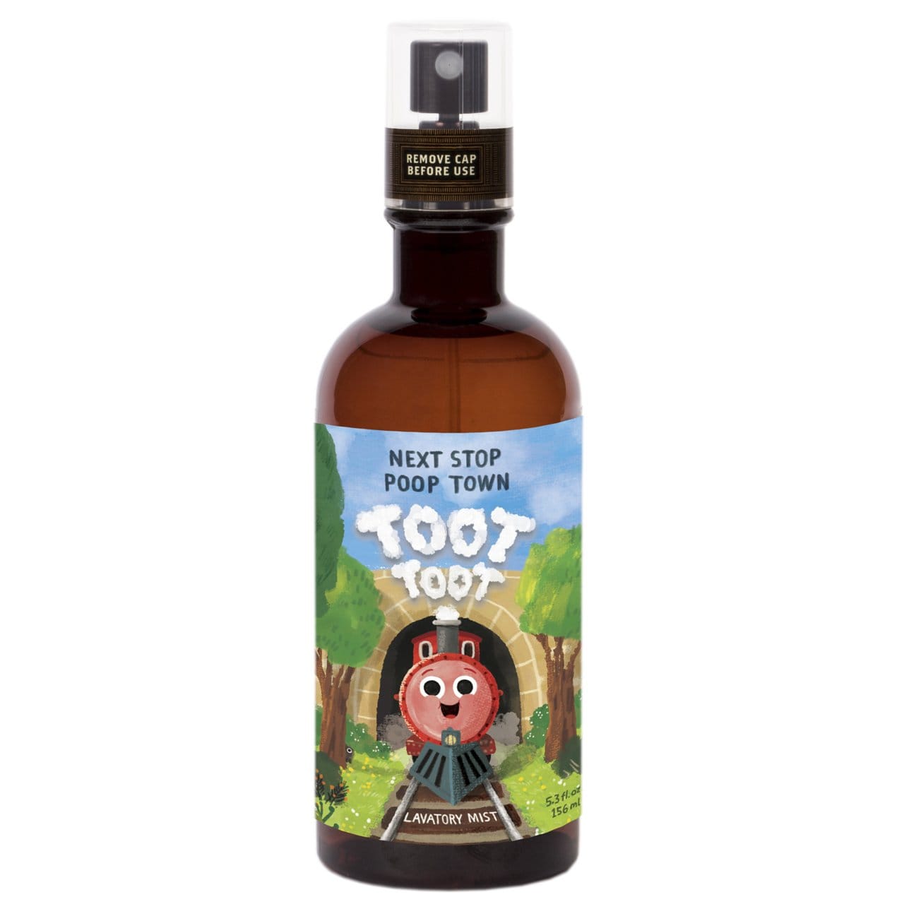 Next Stop Poop Town Lavatory Mist - Unique Gift by Blue Q