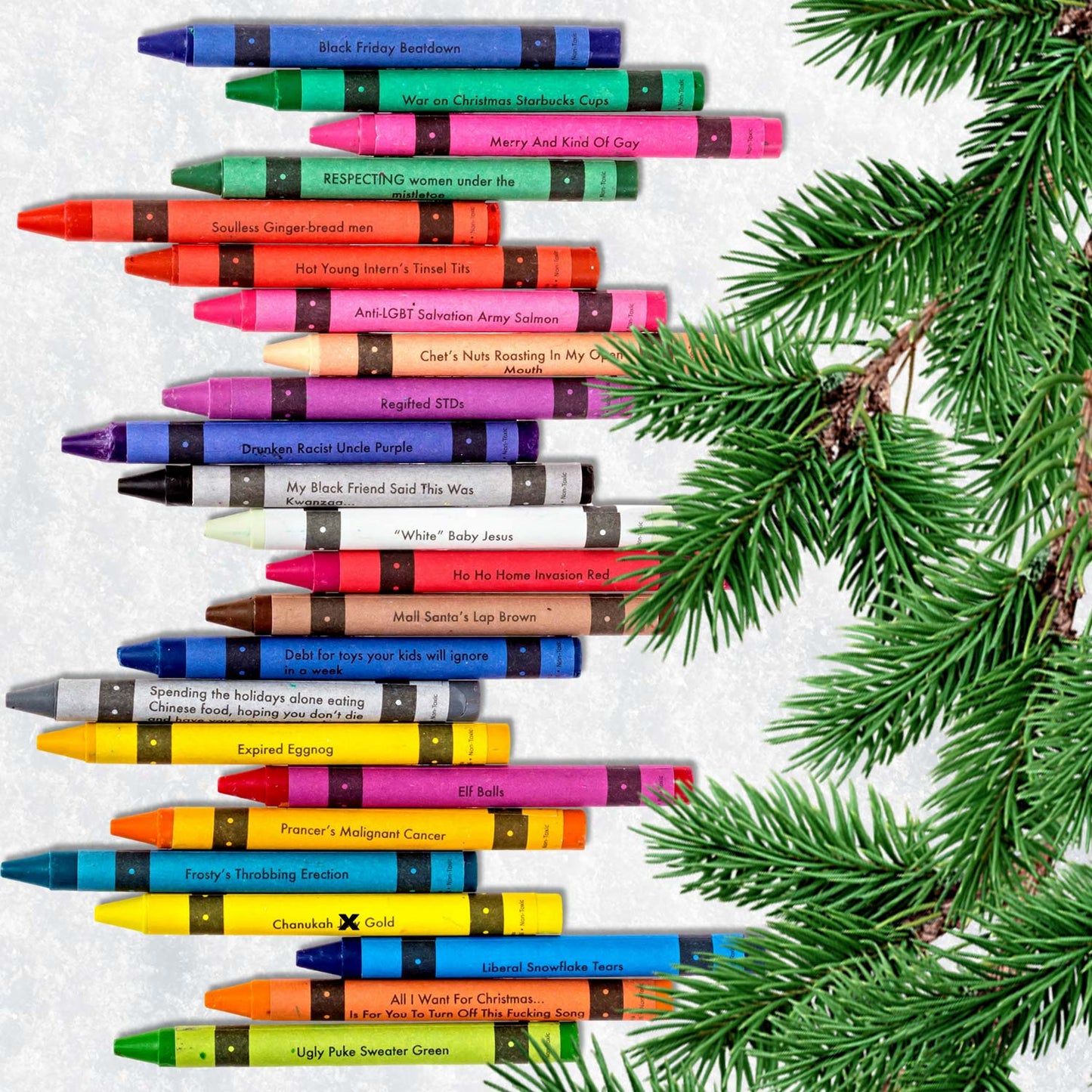 Offensive Crayons Holiday Edition - Offensive Crayons – FRIVVY