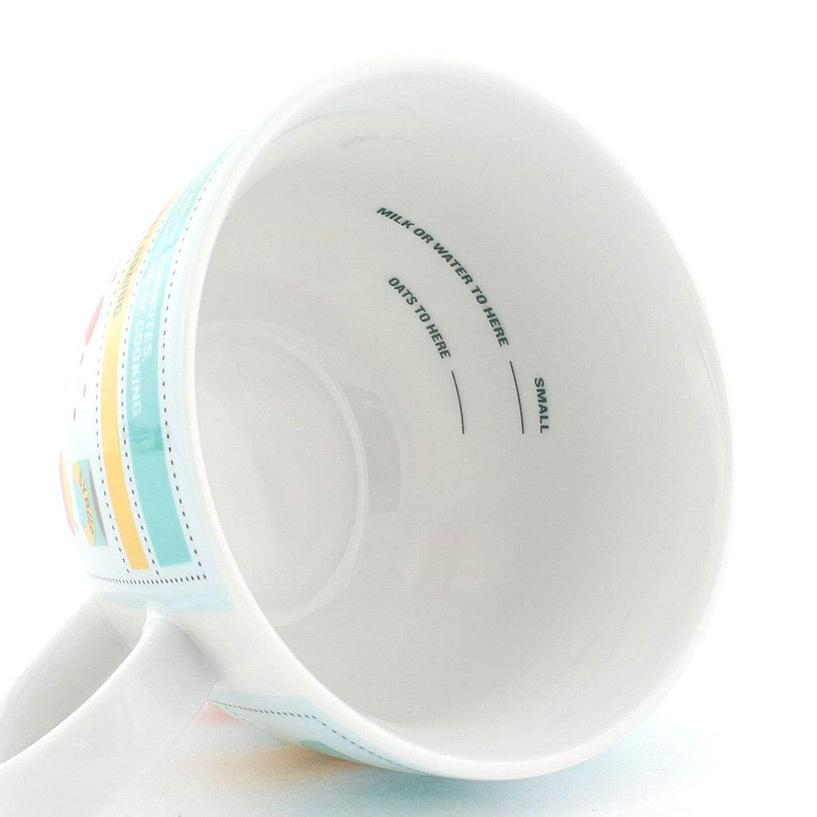 Perfect Oatmeal Mug - Unique Gift by Ginger Fox
