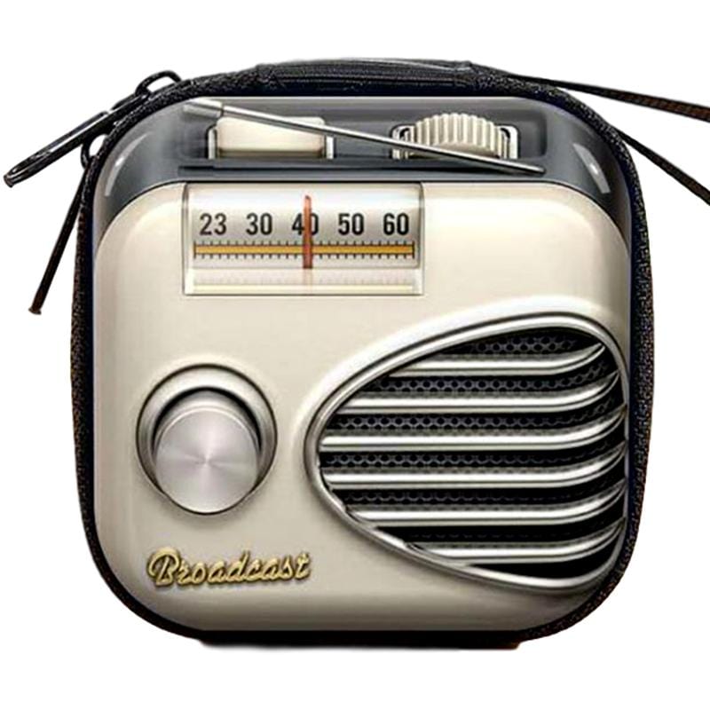 Retro Radio Headphone + Change Purse - Unique Gift by Exclusive