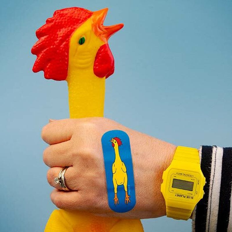 Rubber Chicken Bandages - Unique Gift by Archie McPhee