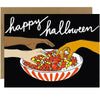 Scratch & Sniff Candy Corn Scented Halloween Card - Unique Gift by La Familia Green