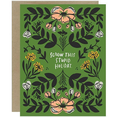 Screw This Stupid Holiday Greeting Card - Unique Gift by Emily McDowell & Friends
