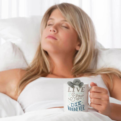 Slow Brew Two For Tea Mug + Sloth Tea Infuser Gift Set - Unique Gift by Fred