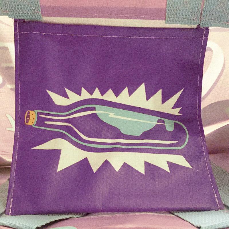 Some Groceries But Mostly Wine Market Tote - Unique Gift by Primitives by Kathy