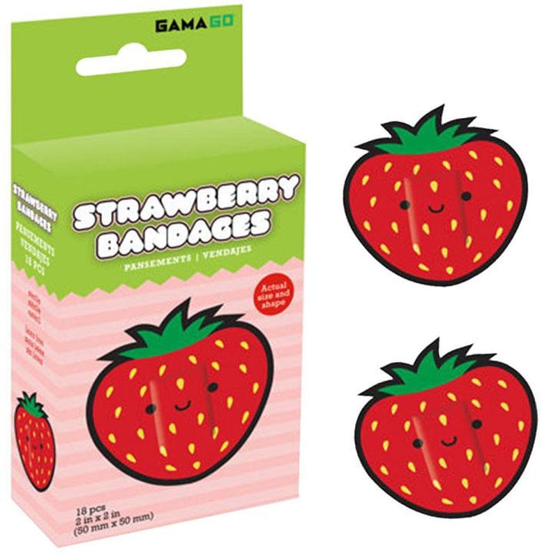Strawberry Bandages - Unique Gift by GamaGo