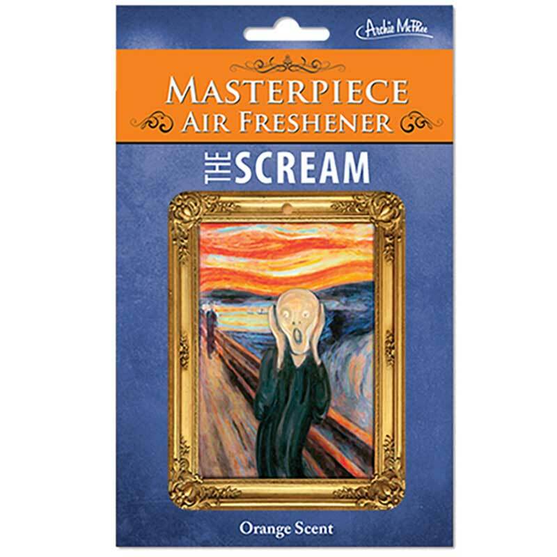 The Scream Air Freshener - Unique Gift by Archie McPhee
