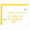 There's NO ONE I'd Rather Be Quarantined With Coronavirus Card - Unique Gift by Colette Paperie