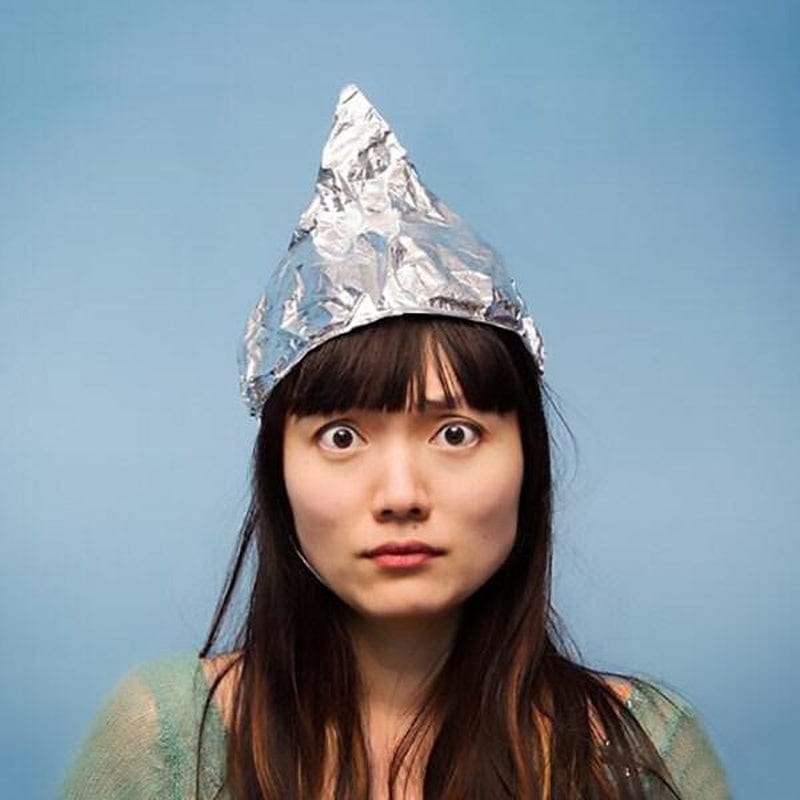 Foil hat top