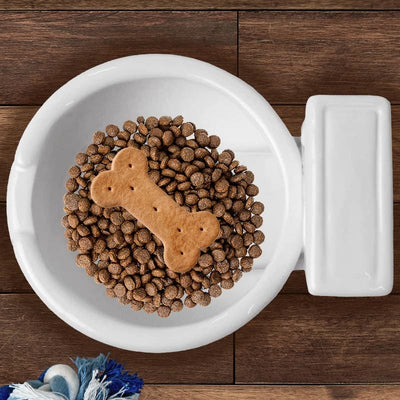 Toilet Bowl Pet Bowl - Unique Gift by Kwirkworks
