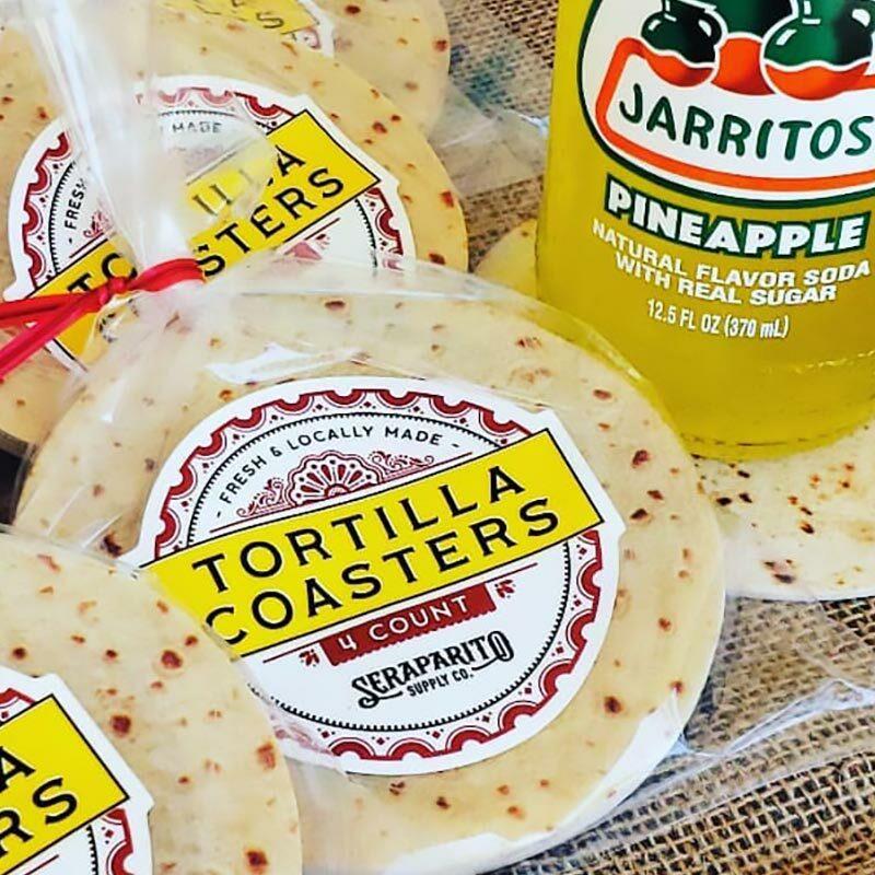 Tortilla Coasters - Unique Gift by Seraparito Supply Co.