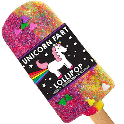 Unicorn Fart Lollipop - Unique Gift by Melville Candy