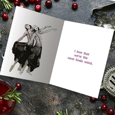 We Go Together Like Drunk + Disorderly Friendship Card - Unique Gift by Tree Free Greetings