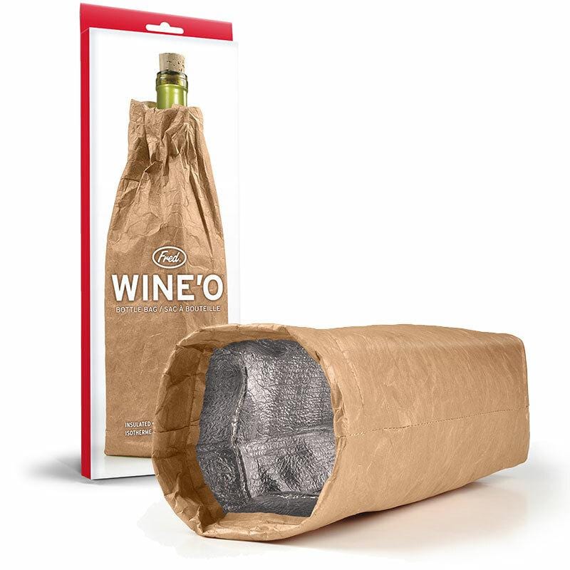 Wine-O Bottle Bag - Unique Gift by Fred