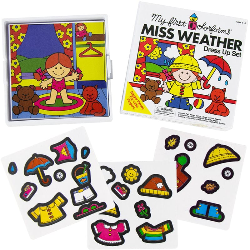 World's Smallest Miss Weather Colorforms - Unique Gift by Super Impulse