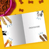 You Deserve A Round Of Appaws Congratulations Card - Unique Gift by Tree Free Greetings