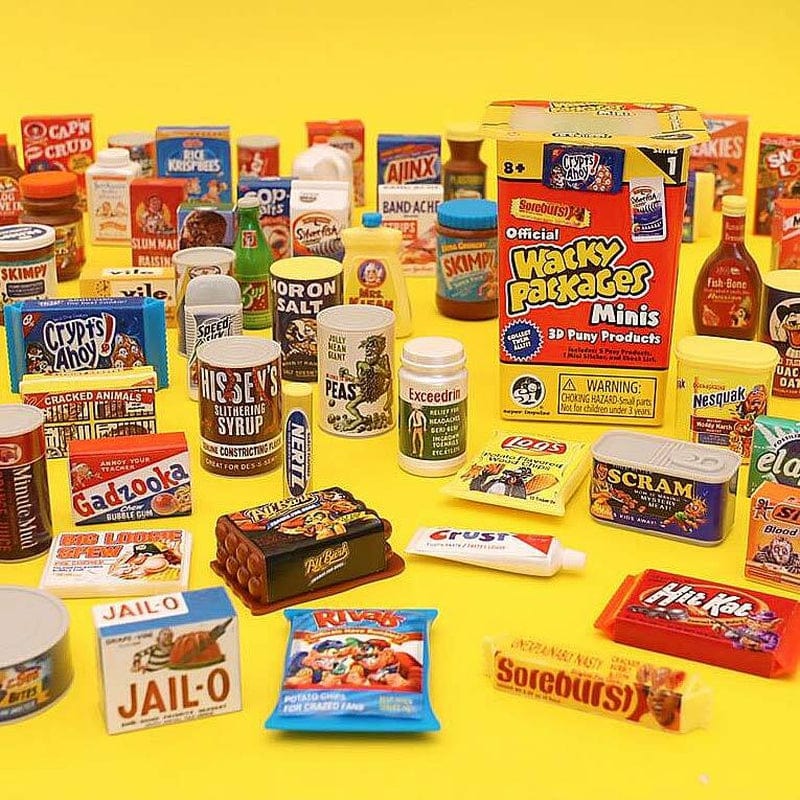 Wacky Packages Mini Blind Box by Super Impulse