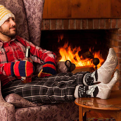 Worst Gift Ever Men's Socks - Blue Q