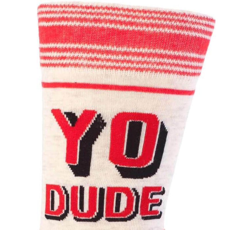 Yo Dude, Put Some Pants On! Socks - Blue Q