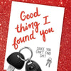 You Can't Find Sh*t Greeting Card - Unblushing