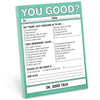 You Good? Nifty Note Pad - Knock Knock