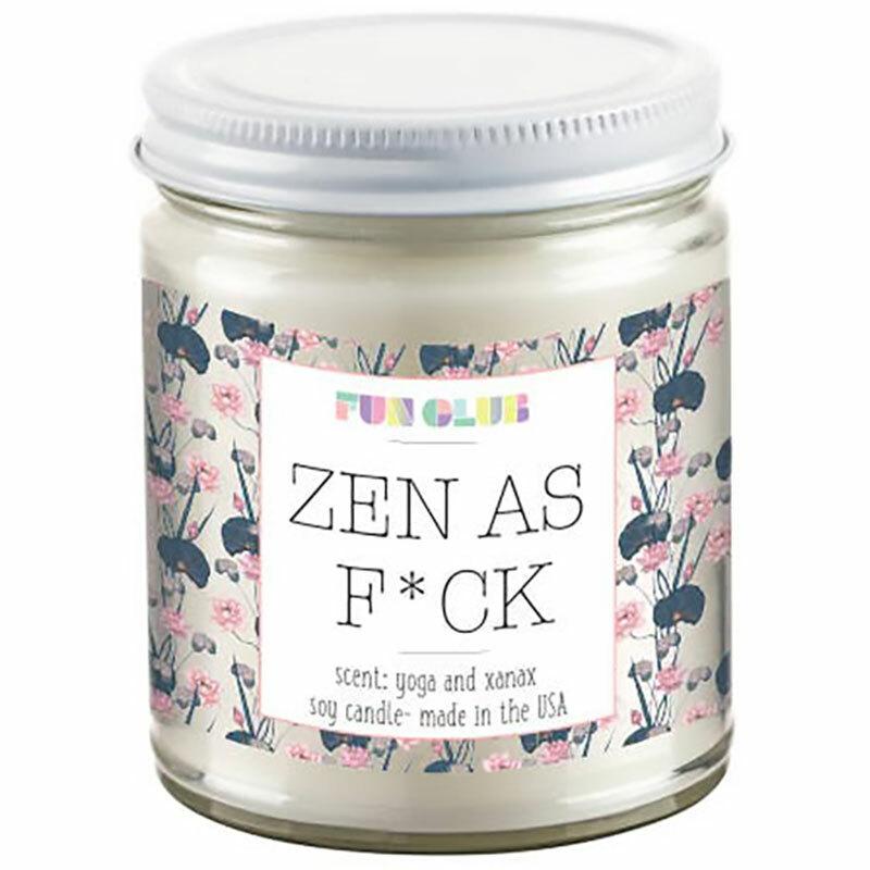Zen As F*ck Candle - Fun Club