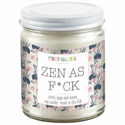 Zen As F*ck Candle - Fun Club